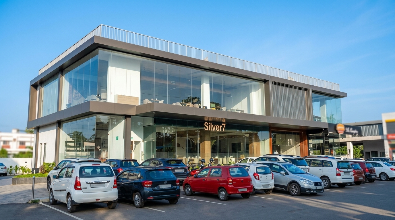 Silver 7 Building with 60-70 Vehicles Dedicated Parking